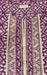 Purple Geometric Jaipur Cotton Kurti With Pant And Chanderi Dupatta Set  .Pure Versatile Cotton. | Laces and Frills - Laces and Frills
