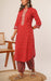 Red Flora Jaipur Cotton Kurti With Pant And Kota Dupatta Set  .Pure Versatile Cotton. | Laces and Frills - Laces and Frills