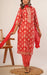 Red Motif Jaipur Cotton Kurti With Pant And Kota Dupatta Set  .Pure Versatile Cotton. | Laces and Frills - Laces and Frills