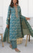 Teal Blue Jaipur Cotton Kurti With Pant And Dupatta Set  .Pure Versatile Cotton. | Laces and Frills - Laces and Frills