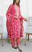 Rani Pink Flora Jaipur Cotton Kurti With Pant And Dupatta Set  .Pure Versatile Cotton. | Laces and Frills - Laces and Frills