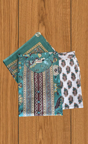 Brook Green Garden Jaipur Cotton Kurti With Pant And Dupatta Set. Pure Versatile Cotton. | Laces and Frills