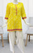Yellow Garden Jaipuri Cotton Short Kurti. Pure Versatile Cotton. | Laces and Frills - Laces and Frills