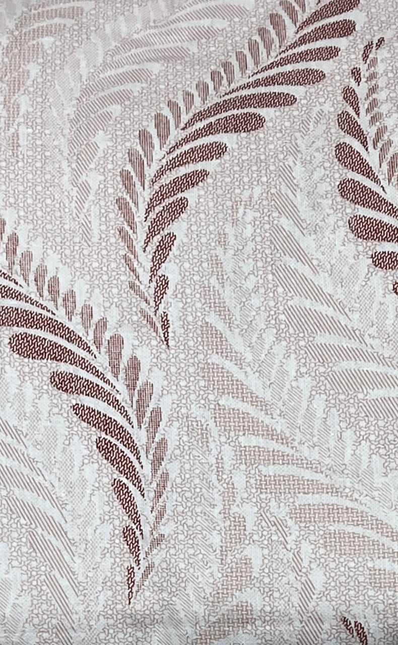 Blanket | Dohar. Maroon Leafy soft & Cozy. Two Pc Single bed | Laces and Frills