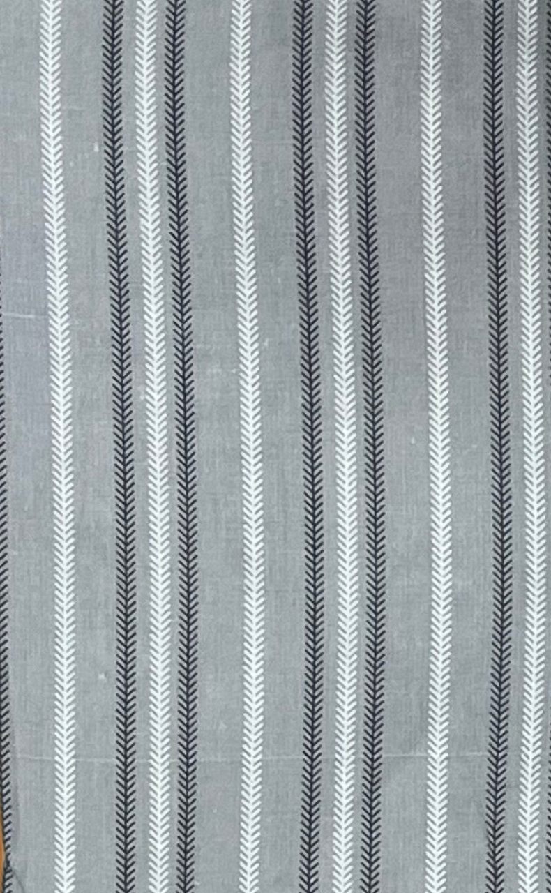 Blanket | Dohar. Grey Garden soft & Cozy. Two Pc Single bed | Laces and Frills