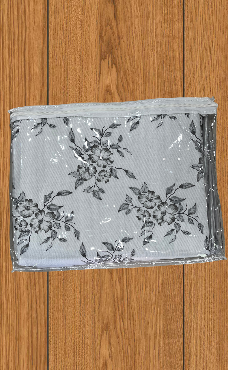 Blanket | Dohar. Grey Garden soft & Cozy. Two Pc Single bed | Laces and Frills