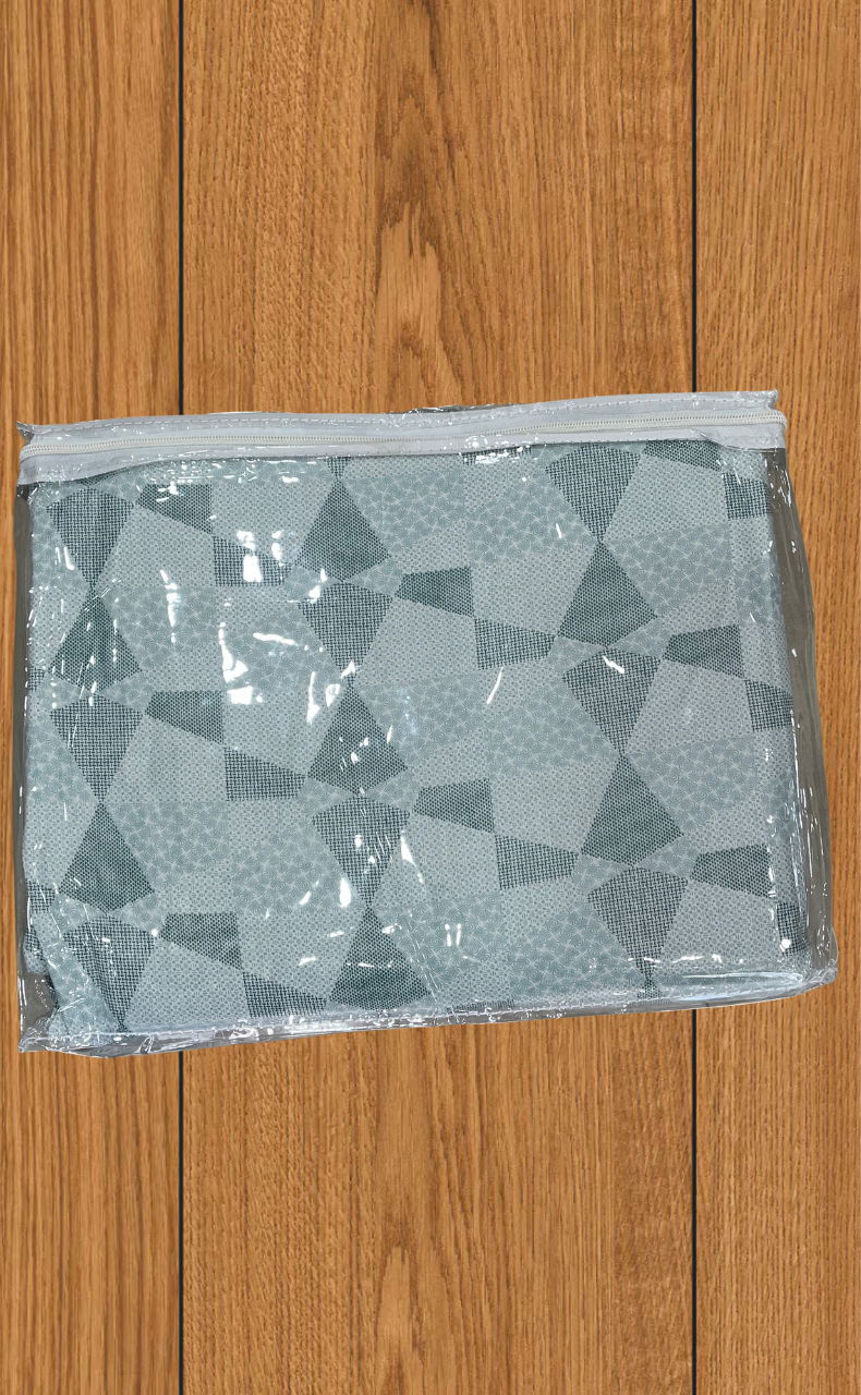 Blanket | Dohar. Pista Green Abstract soft & Cozy. Two Pc Single bed | Laces and Frills