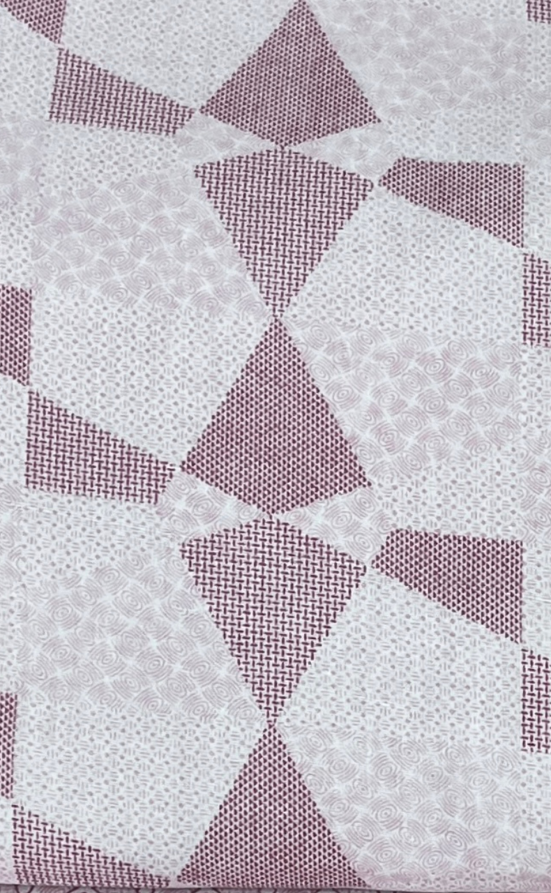 Blanket | Dohar. Pink Abstract soft & Cozy. Two Pc Single bed | Laces and Frills