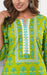 Green Floral Kurti With Pant Set.Pure Versatile Cotton. | Laces and Frills - Laces and Frills