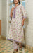 Off White/Lavender Pink Floral Kurti With Pant Set.Pure Versatile Cotton. | Laces and Frills - Laces and Frills