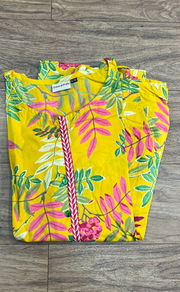 Yellow Garden Jaipur Cotton Co-ord Set.Pure Versatile Cotton. | Laces and Frills - Laces and Frills