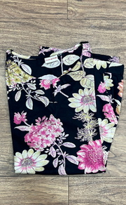 Black Garden Jaipur Cotton Co-ord Set.Pure Versatile Cotton. | Laces and Frills - Laces and Frills