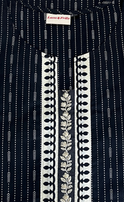 Black Stripes Cotton Co-Ord Set. Pure Versatile Cotton. | Laces and Frills