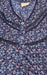 Blue Leafy Soft 3XL Nighty . Soft Breathable Fabric | Laces and Frills - Laces and Frills