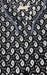 Black Manga Motif Pure Cotton Kaftan .Pure Durable Cotton | Laces and Frills - Laces and Frills