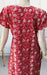 Red Floral Pure Cotton Nighty. Pure Durable Cotton | Laces and Frills - Laces and Frills