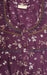 Wine Colour Garden Spun Nighty. Flowy Spun Fabric | Laces and Frills - Laces and Frills