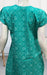 Sea Green Bandini Pure Cotton Nighty. Pure Durable Cotton | Laces and Frills - Laces and Frills