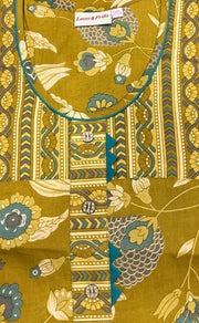 Mustard Garden Pure Cotton Nighty. Pure Durable Cotton | Laces and Frills - Laces and Frills