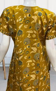 Mustard Garden Pure Cotton Nighty. Pure Durable Cotton | Laces and Frills - Laces and Frills