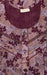Maroon Floral Spun Nighty. Flowy Spun Fabric | Laces and Frills - Laces and Frills