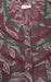 Maroon Leafy Spun Nighty. Flowy Spun Fabric | Laces and Frills - Laces and Frills