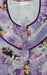 Lavender Digital Print Spun Nighty. Flowy Spun Fabric | Laces and Frills - Laces and Frills