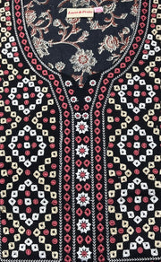 Black Garden Pure Cotton Nighty. Pure Durable Cotton | Laces and Frills - Laces and Frills