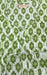 Green Ikkat Full Open Pure Cotton Nighty. Pure Durable Cotton | Laces and Frills - Laces and Frills