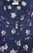 Navy Blue Flora Spun Nighty. Flowy Spun Fabric | Laces and Frills - Laces and Frills