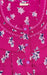 Hot Pink Flora Spun Nighty. Flowy Spun Fabric | Laces and Frills - Laces and Frills