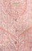 Peach Floral Pure Cotton Chikankari Nighty. Pure Durable Cotton | Laces and Frills - Laces and Frills