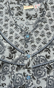 Grey Garden Pure Cotton Feeding Nighty . Pure Durable Cotton | Laces and Frills - Laces and Frills