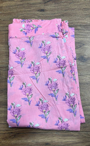 Pink Floral Co-ord Set . Versatile Cotton Fabric. | Laces and Frills - Laces and Frills
