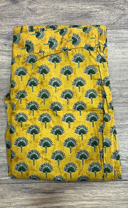 Mustard Floral Co-ord Set . Versatile Cotton Fabric. | Laces and Frills - Laces and Frills