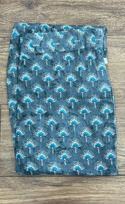 Grey Floral Co-ord Set . Versatile Cotton Fabric. | Laces and Frills - Laces and Frills