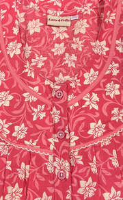 Peach Garden Pure Cotton Nighty. Pure Durable Cotton | Laces and Frills