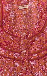 Mustard Garden Pure Cotton Nighty. Pure Durable Cotton | Laces and Frills