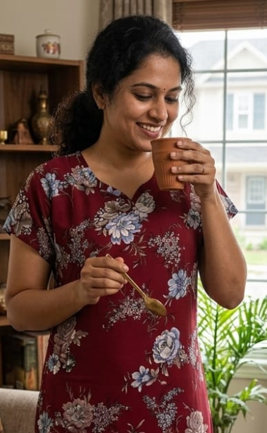 Maroon Garden Chiffon Nighty. Delicate Chiffon | Laces and Frills - Laces and Frills