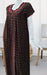 Brown Abstract Spun Extra Large Nighty. Flowy Spun Fabric | Laces and Frills - Laces and Frills