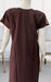 Brown Embroidery XXL Soft Nighty. Soft Breathable Fabric | Laces and Frills - Laces and Frills