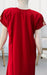 Red Embroidery XXL Soft Nighty. Soft Breathable Fabric | Laces and Frills - Laces and Frills