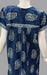 Blue Manga Motif Pure Cotton Free Size Large Nighty . Pure Durable Cotton | Laces and Frills - Laces and Frills