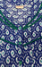 Blue Manga Motif Pure Cotton Extra Large Nighty .Pure Durable Cotton | Laces and Frills - Laces and Frills