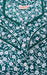 Sea Green Flora Pure Cotton 3XL Nighty . Pure Durable Cotton | Laces and Frills - Laces and Frills