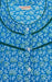 Sky Blue Tiny Flora Pure Cotton 5XL Nighty . Pure Durable Cotton | Laces and Frills - Laces and Frills