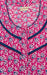Pink Tiny Flora Pure Cotton 5XL Nighty . Pure Durable Cotton | Laces and Frills - Laces and Frills