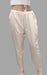 White Straight Pants . Pure Cotton Fabric | Laces and Frills - Laces and Frills