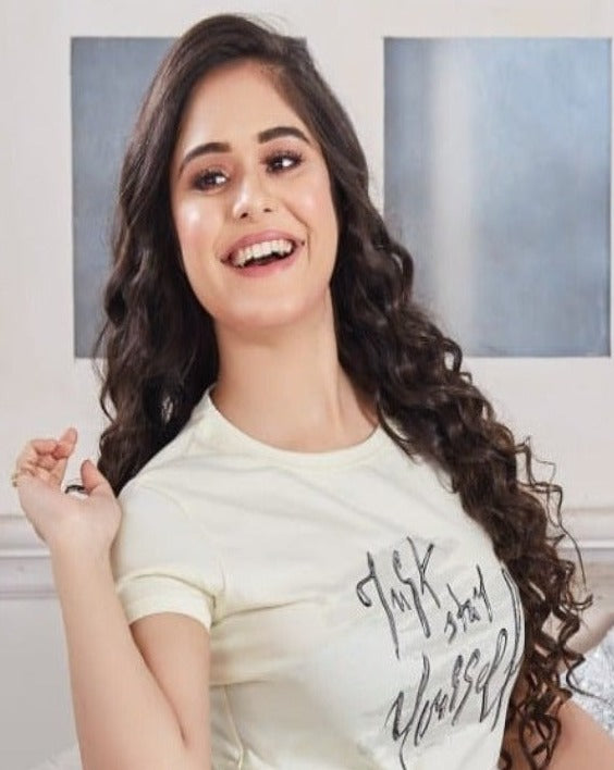 Light Yellow Women's Cotton Printed Shorts Set | Pure Cotton Hosiery | Laces and Frills - Laces and Frills