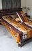Mustard Checks Double Bedsheet with Pillow Covers/90" x 108" - Laces and Frills
